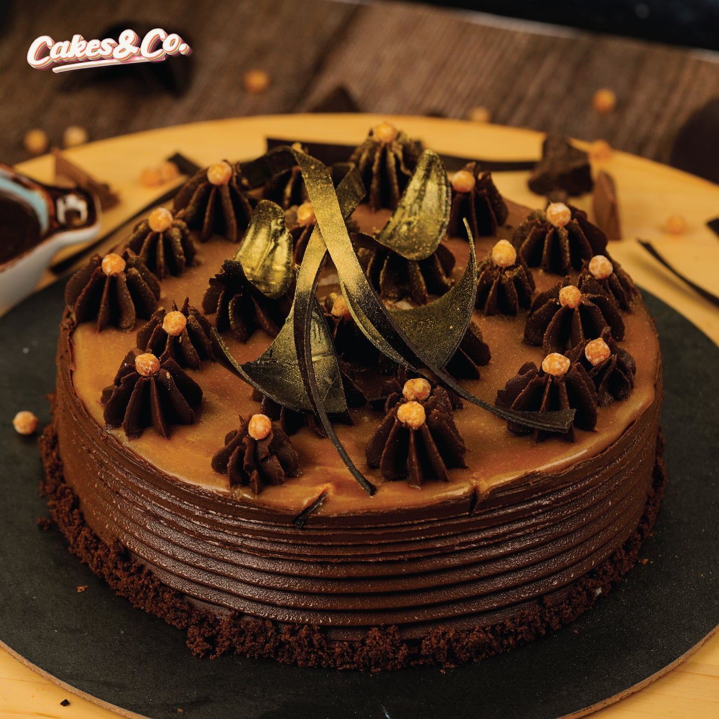 Caramel Chocolate Cake