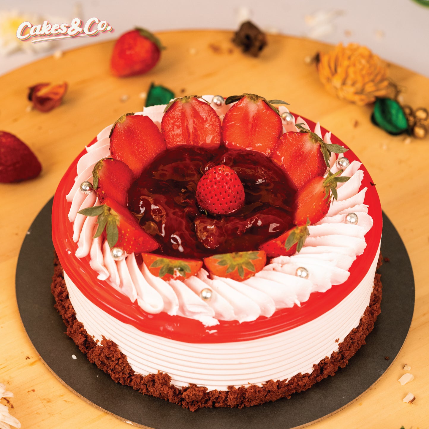 Strawberry cake